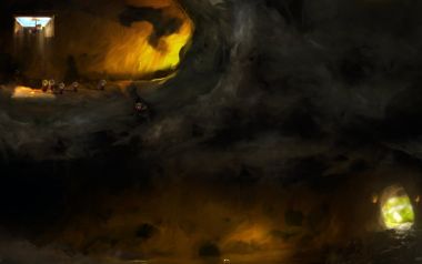 Cave Exploration Team Dark Underground