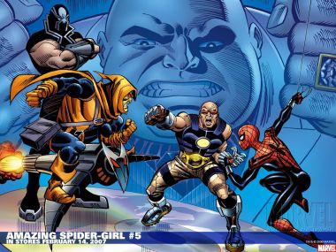 Marvel Amazing Spider Girl Issue 5 Cover Battle