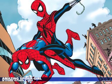 Spider Man Spider Girl City Battle