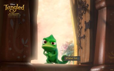 Disney Tangled Pascal Chameleon Wallpaper