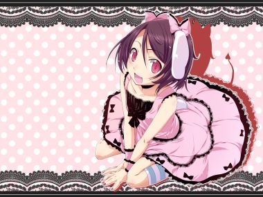 Touhou Project Cute Girl Pink Wallpaper
