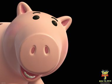 Toy Story 3 Hamm Piggy Bank Closeup
