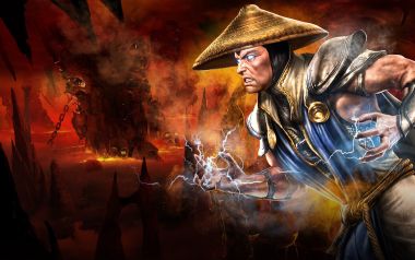 Mortal Kombat   Raiden Summoning Lightning In The Netherrealm