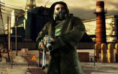 Chernobyl Wasteland Watcher Gas Mask Gun