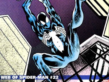 Marvel Spider Man Venom Armor Comic Cover #22