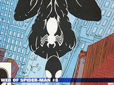 Marvel Spider Man Issue 8 Cover Black White City Night