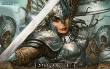 Magic The Gathering 2010 Core Set Female Warrior