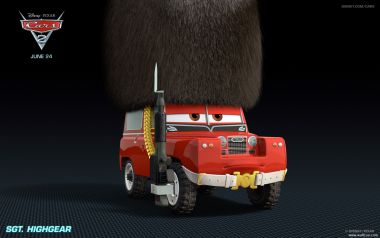 Cars 2 Sgt Highgear Wallpaper