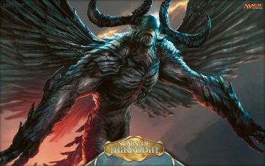 万智牌卡牌「Carnifex Demon」恶魔形象壁纸