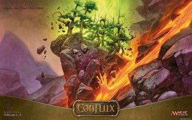 Exploding Borders Magic Card Art