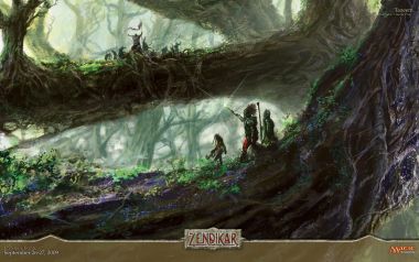 Magic The Gathering Zendikar Forest Adventure