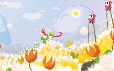 Yoshis Playground Cloud Adventure